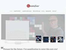 Tablet Screenshot of gamifier.com